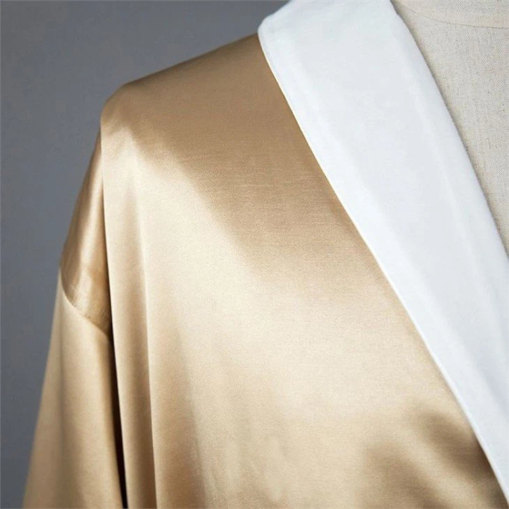 Hotel Luxury Silk Bathrobe